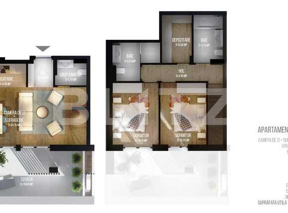 Apartament de vânzare 3 camere Central - 32299AV | BLITZ Cluj-Napoca | Poza1