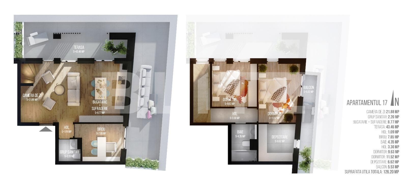 Apartament de vânzare 4 camere Central - 32302AV | BLITZ Cluj-Napoca | Poza2