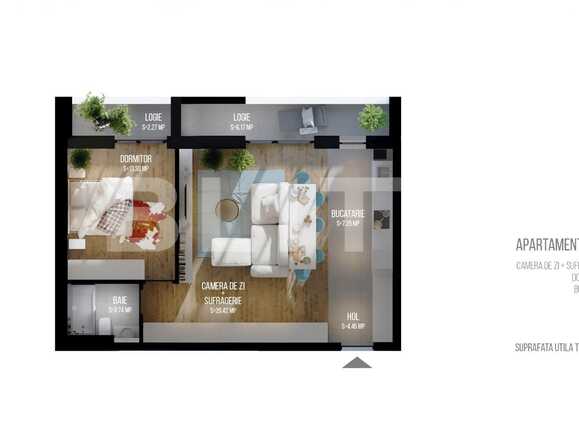 Apartament de vânzare 2 camere Central - 32303AV | BLITZ Cluj-Napoca | Poza1