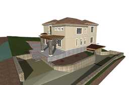 Exclusivitate!Teren autorizat casa individuala  D+P+E, 537 mp, 2 fronturi 53,5 ml, utilitati, asfalt. 0% comision!