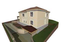 Exclusivitate!Teren autorizat casa individuala  D+P+E, 537 mp, 2 fronturi 53,5 ml, utilitati, asfalt. 0% comision!