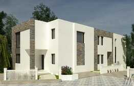 Duplex cu 4 camere, 150 mp utili, teren de 250 mp! Zona linistita!