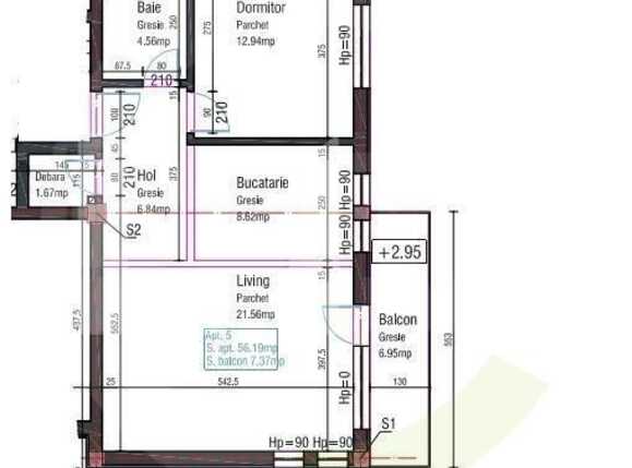 Apartament de vânzare 2 camere Borhanci - 32451AV | BLITZ Cluj-Napoca | Poza1