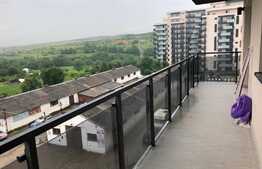 2 camere, 60 mp, prima inchiriere, garaj, parcare, terasa 15 mp, zona Iulius Mall