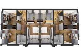 Casa cuplata de vanzare, 210 mp, teren 250 mp, zona linistita!