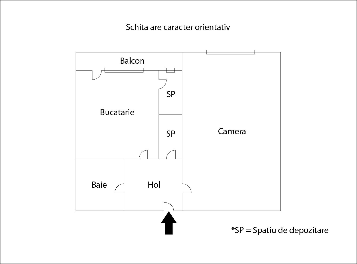 Garsonieră de vânzare Manastur - 32631AV | BLITZ Cluj-Napoca | Poza1