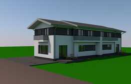 Duplex autorizat! Teren de 490 mp, zona de case!