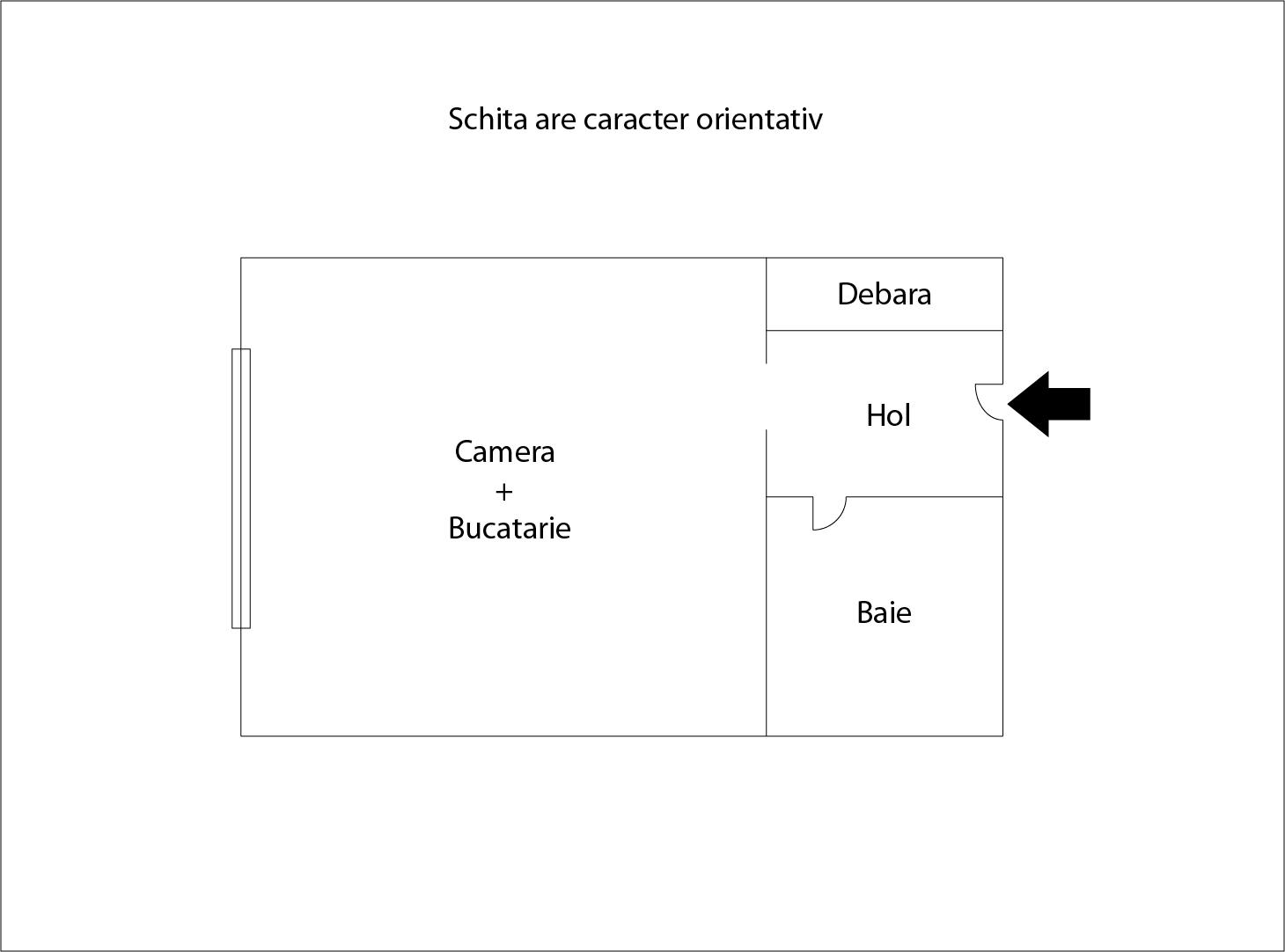 Garsonieră de vânzare Gheorgheni - 32754AV | BLITZ Cluj-Napoca | Poza1