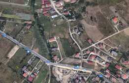 Teren de vanzare 523 mp, front 24 ml, cu acces din strada Borhanciului