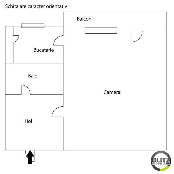 Garsonieră de vânzare Grigorescu - 3291AV | BLITZ Cluj-Napoca | Poza1