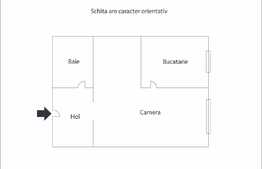 De vanzare garsoniera, 21 mp, etaj intermediar, zona strazii Corneliu Coposu