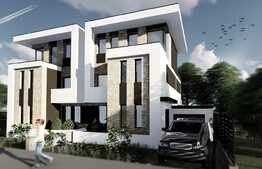 Casa cuplata de vanzare, 148 mp, teren 235 mp, zona de case, finalizare 2018!