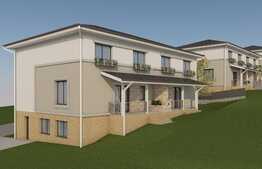 Casa cuplata de vanzare, 108 mp, teren 200 mp, zona de case, finalizare 2018!