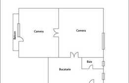 Apartament cu 2 camere, 95 mp la cateva minute de Piata Unirii