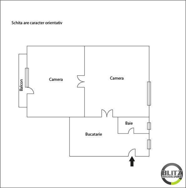 Apartament de vanzare 2 camere Central - 33AV | BLITZ Cluj-Napoca | Poza1