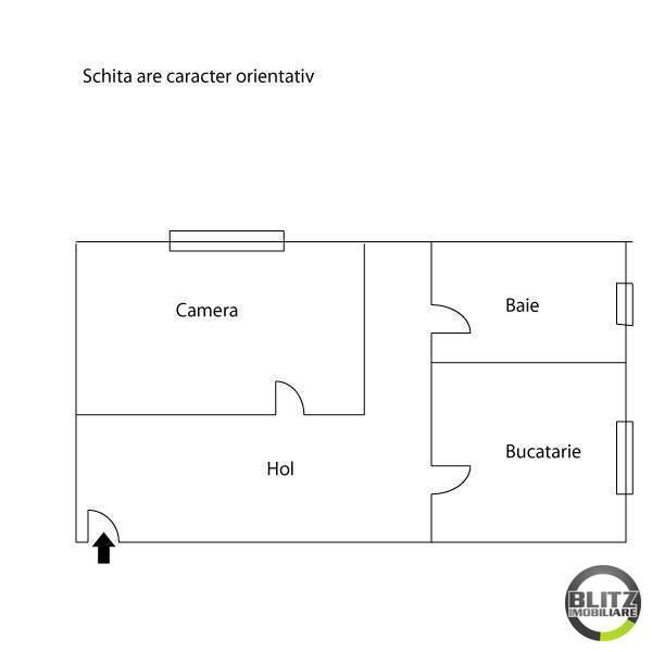 Garsonieră de vânzare Marasti - 3300AV | BLITZ Cluj-Napoca | Poza1