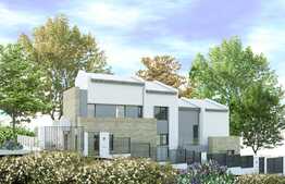 Casa cuplata, 156 mp utili, 235 mp teren, semifinisata, priveliste deosebita, expunere sudica!