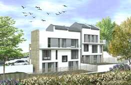 Casa cuplata, 156 mp utili, 235 mp teren, semifinisata, priveliste deosebita, expunere sudica!