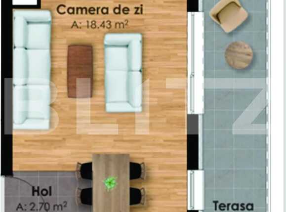 Apartament de vânzare 2 camere Central - 33050AV | BLITZ Cluj-Napoca | Poza1