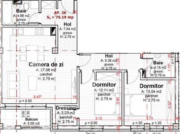 Apartament de vânzare 3 camere Zorilor - 33129AV | BLITZ Cluj-Napoca | Poza1