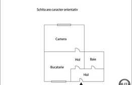 Vanzare apartament 1 camera, 34 mp utili, zona Real