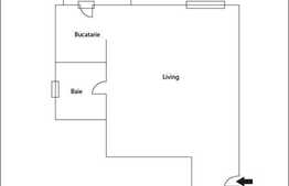 Apartament de vanzare cu 1 camera, 37 mp la 3 minute de Interservisan, bloc nou