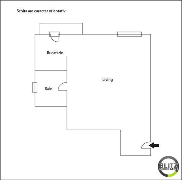 Garsonieră de vânzare Gheorgheni - 3317AV | BLITZ Cluj-Napoca | Poza1