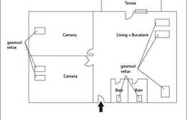Apartament de vanzare cu 3 camere, 120 mp, priveliste frumoasa
