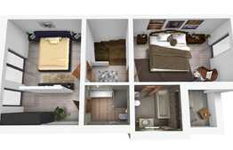 Duplex de vanzare 155 mp, teren 250 mp, front 9 ml, zona de case