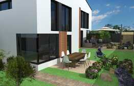 Duplex de vanzare 155 mp, teren 250 mp, front 9 ml, zona de case