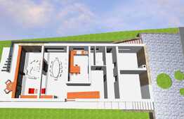 Teren de vanzare 855 mp, front 13.50 ml, AUTORIZATIE DE CONSTRUIRE!