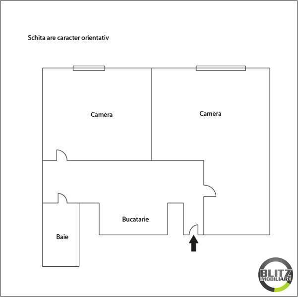 Garsonieră de vânzare Central - 333AV | BLITZ Cluj-Napoca | Poza1
