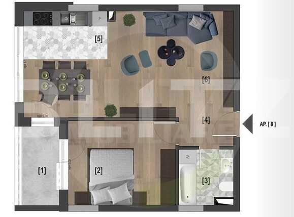 Apartament de vânzare 2 camere Marasti - 33496AV | BLITZ Cluj-Napoca | Poza8