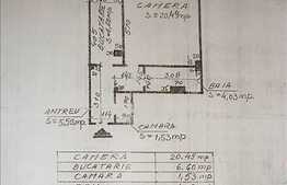 Apartament cu 1 camera, 41 mp in zona Calea Manastur