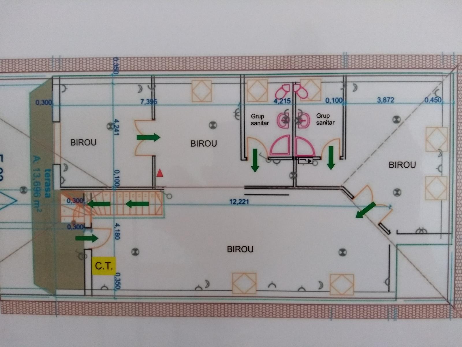 Spațiu birouri de închiriat Zorilor - 33657SIB | BLITZ Cluj-Napoca | Poza1