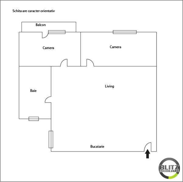 Apartament de vânzare 3 camere Floreşti - 337AV | BLITZ Cluj-Napoca | Poza1