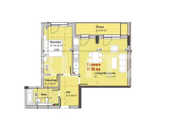 Apartament de vânzare 2 camere Gheorgheni - 33713AV | BLITZ Cluj-Napoca | Poza1