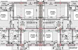  Duplex de vanzare, 119 mp utili, 250 mp teren, semifinisat, zona de case, incalzire in pardoseala, priveliste! CF!