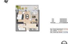 2 camere, 44 mp, Zona Iulius Mall!