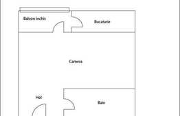 De vanzare 1 camera in zona strazii Bucegi