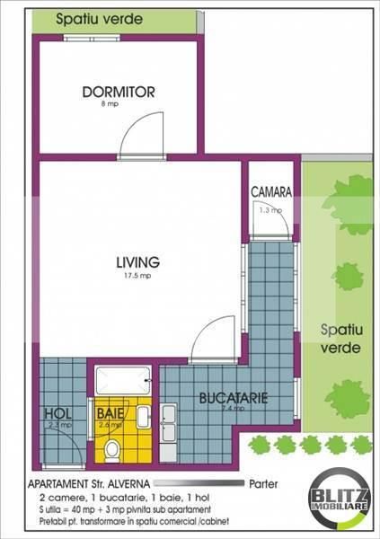 Apartament de vânzare 2 camere Gheorgheni - 3408AV | BLITZ Cluj-Napoca | Poza11
