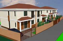 Casa cuplata, 120 mp utili, 250 mp teren, semifinisata, expunere sudica, panorama superba!!