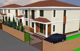 Casa cuplata, 120 mp utili, 250 mp teren, semifinisata, expunere sudica, panorama superba!!