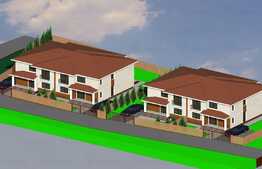 Casa cuplata, 120 mp utili, 250 mp teren, semifinisata, expunere sudica, panorama superba!!