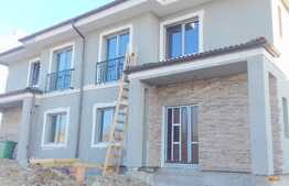 Casa cuplata, 120 mp utili, 234 mp teren, semifinisata, expunere sudica, panorama!