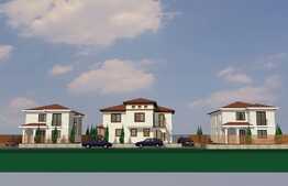 Casa individuala de tip mediteraneean, 116 mp utili, 250 mp teren, semifinisata, expunere sudica, panorama!!