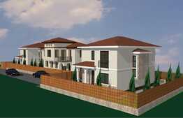 Casa individuala de tip mediteraneean, 116 mp utili, 250 mp teren, semifinisata, expunere sudica, panorama!!