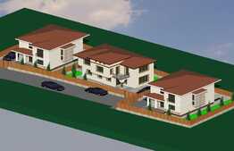 Casa individuala, 116 mp utili, 250 mp teren, semifinisata