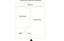 Oportunitate! Garsoniera decomandata, 32 mp, zona strazii Eroilor!