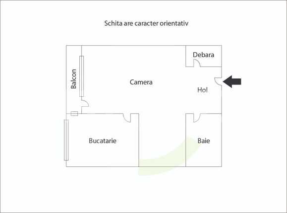 Garsonieră de vânzare Manastur - 34305AV | BLITZ Cluj-Napoca | Poza7